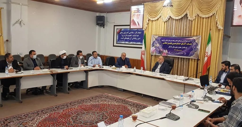 دیدار اعضای موسسه خودباوران کوثر با فرماندار گرگان