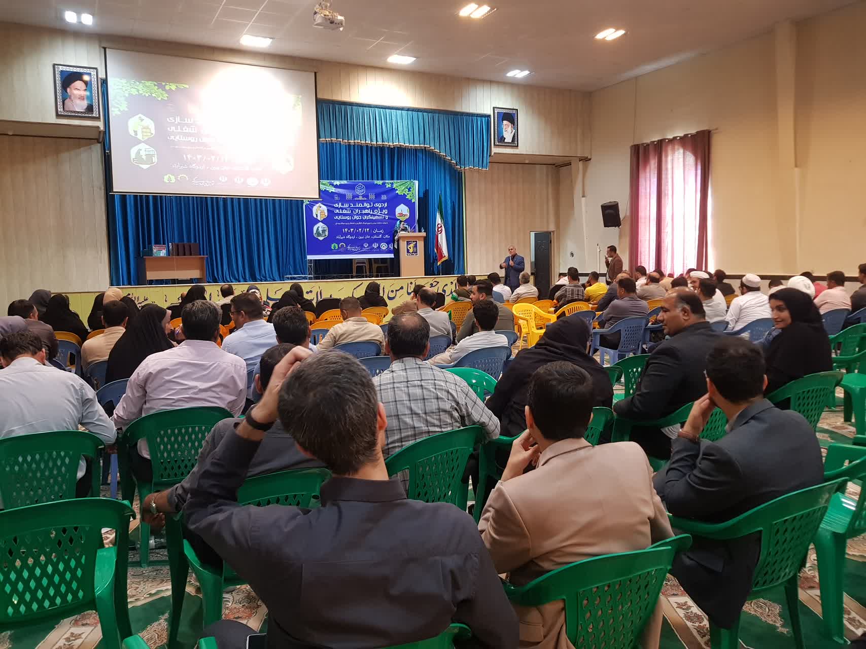 استقبال جوانان گلستانی از اردوی توانمندسازی راهبران شغلی و تسهیلگران روستایی