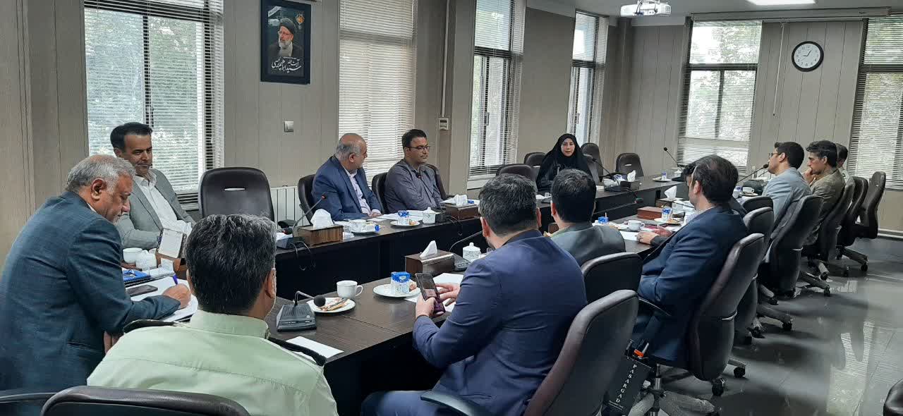 جلسه هماهنگی دستگاه های اجرایی استان در خصوص برگزاری سمینار هوش مصنوعی